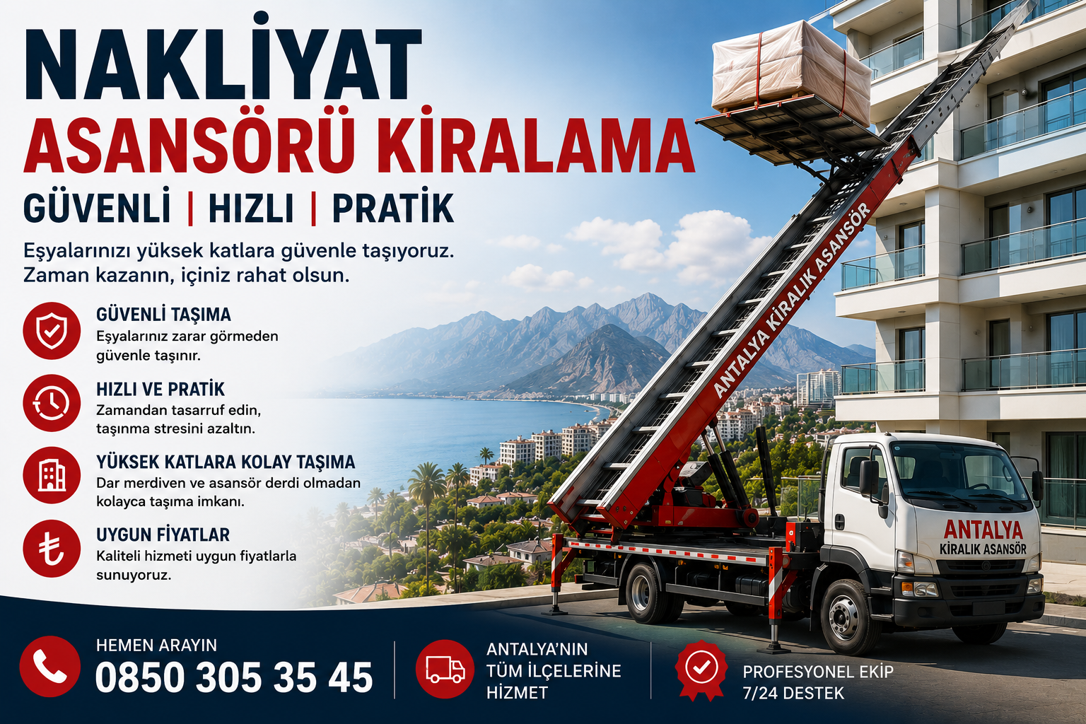 Nakliyat Asansörü Kiralama